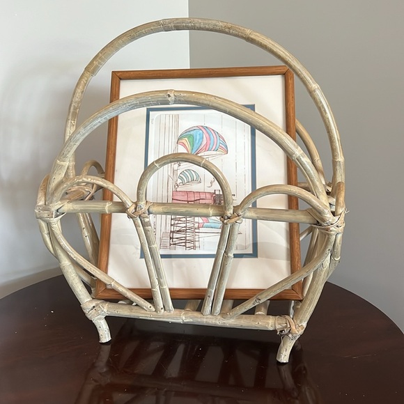 Mid Century Modern👀 Magazine Rack / Storage Rack - Picture 3 of 16